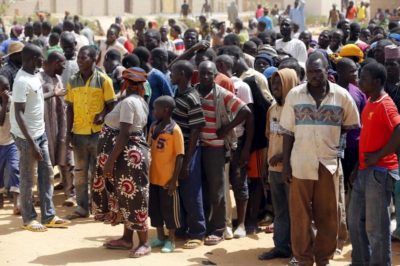 displaced nigerian refugees photo reuters