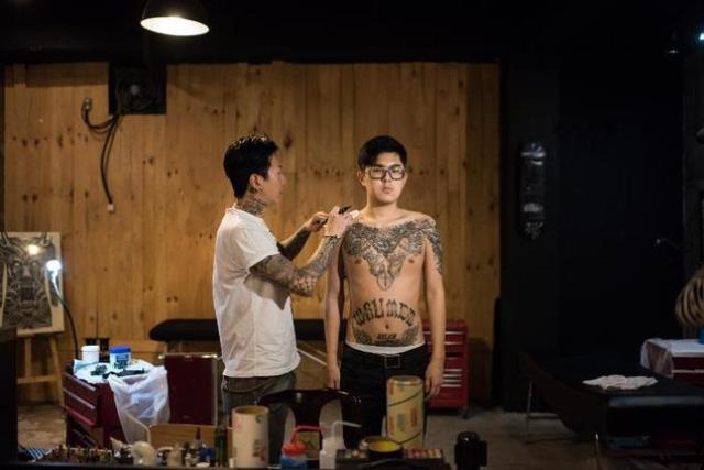 in japan tattoos are associated with yakuza organised crime syndicates photo afp