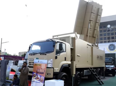 pakistani firm unveils radar evading military tents
