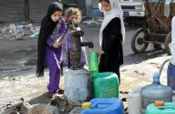city parched as water supply drops to a trickle