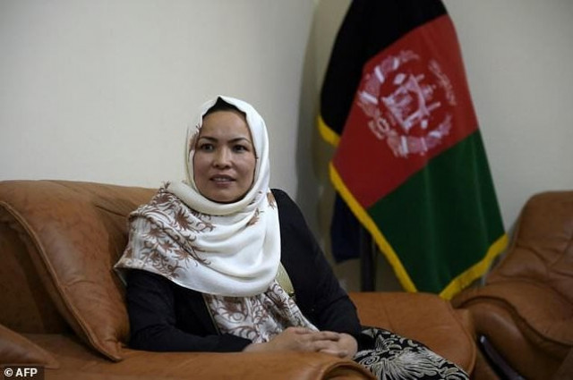 masooma muradi afghanistan 039 s only female provincial governor has been replaced by a man photo afp masooma muradi afghanistan 039 s only female provincial governor has been replaced by a man photo afp