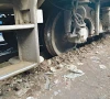 train coach derails