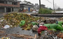 sunday market turns into garbage dump