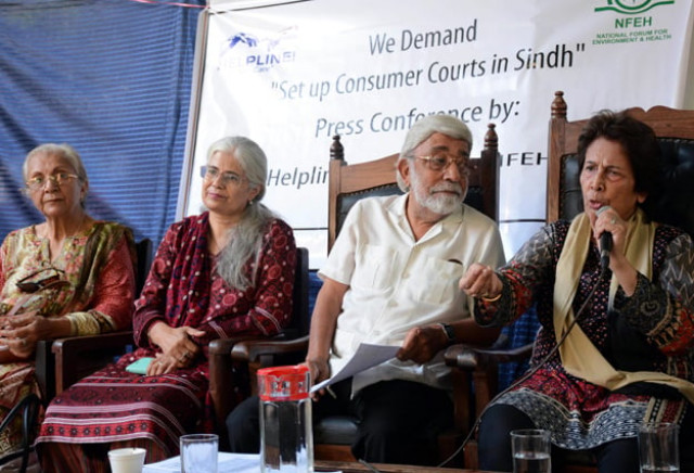 addressing a joint press conference at the karachi press club justice retd majida rizvi and helpline trust chairperson hameed maker said the assembly had passed the law for consumers 039 protection in february 2015 but it has yet to be implemented photo mohammad azeem addressing a joint press conference at the karachi press club justice retd majida rizvi and helpline trust chairperson hameed maker said the assembly had passed the law for consumers 039 protection in february 2015 but it has yet to be implemented photo mohammad azeem