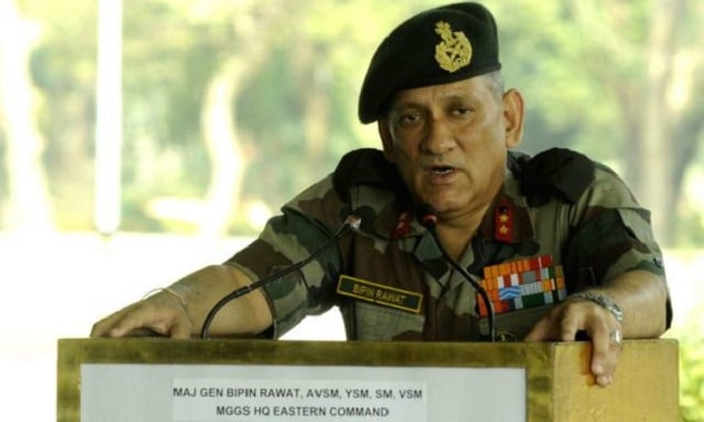 indian military chief lt gen bipin rawat photo reuters