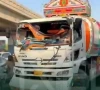 water tanker kills father critically injures son