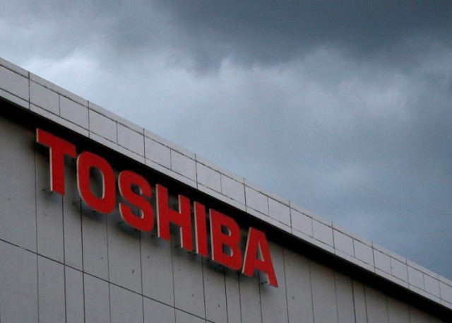 the logo of toshiba corp is seen at the company 039 s facility in kawasaki japan february 13 2017 photo reuters the logo of toshiba corp is seen at the company 039 s facility in kawasaki japan february 13 2017 photo reuters
