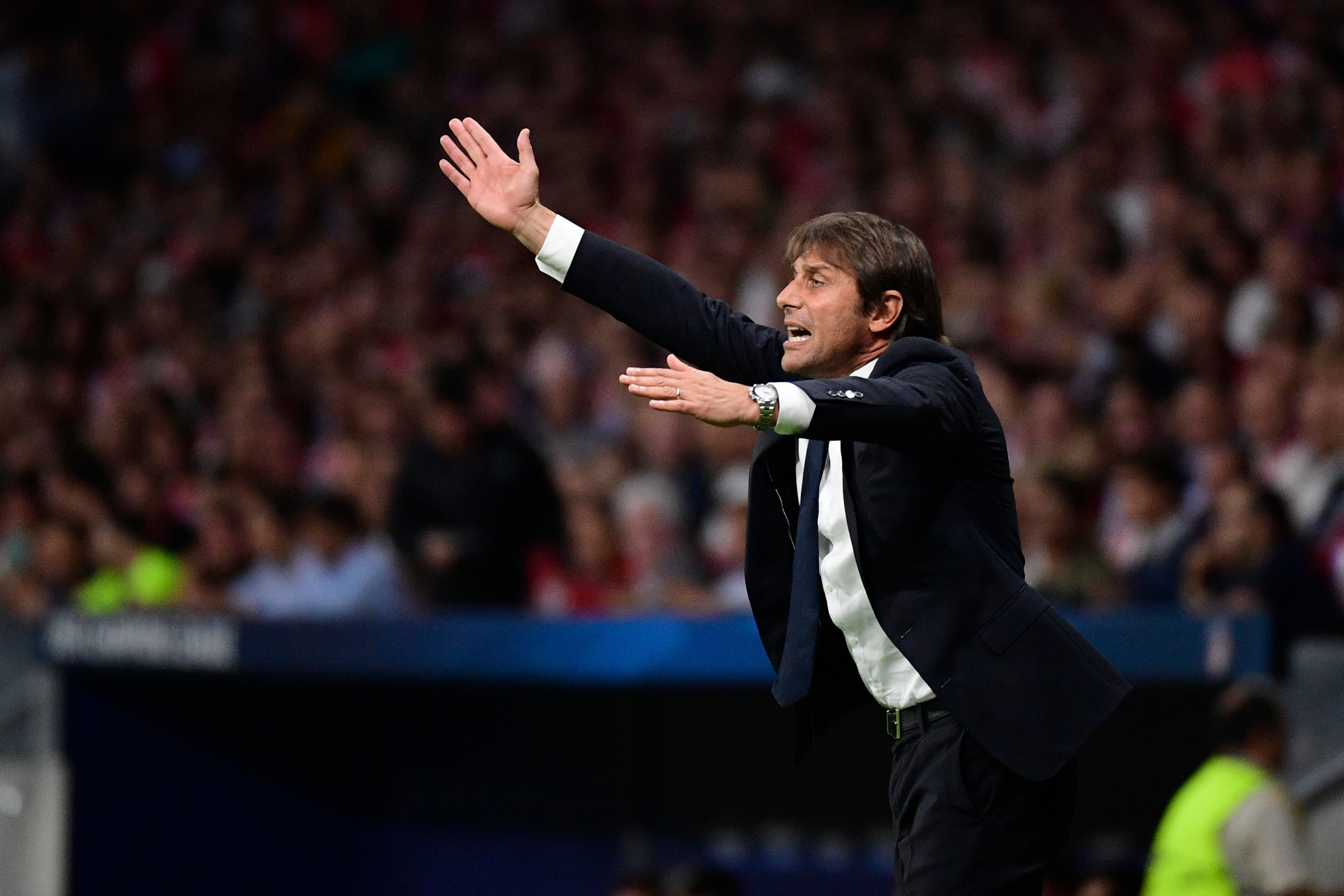 unfair edge conte has lamented the advantage handed to city who played their champions league fixture at home to shakhtar donetsk 24 hours earlier than chelsea photo afp