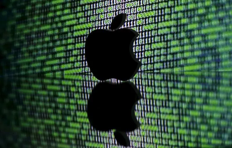 a 3d printed apple logo is seen in front of a displayed cyber code in this illustration taken march 22 2016 photo reuters a 3d printed apple logo is seen in front of a displayed cyber code in this illustration taken march 22 2016 photo reuters