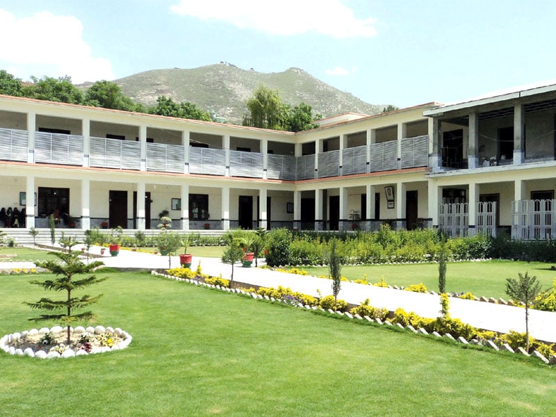 the federal government has allocated funds to the tune of of rs127 485 million for the construction of the university building which subsequently have lapsed photo file