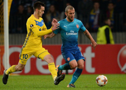 wenger heaps praise on wilshere after europa display wenger heaps praise on wilshere after europa display