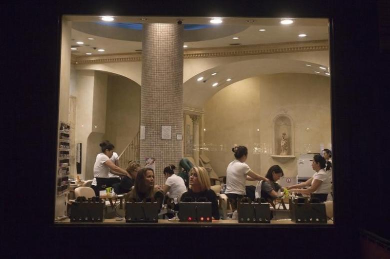 women at a nail salon on the upper west side of new york november 3 2014 photo reuters