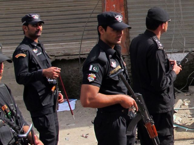 peshawar police photo afp