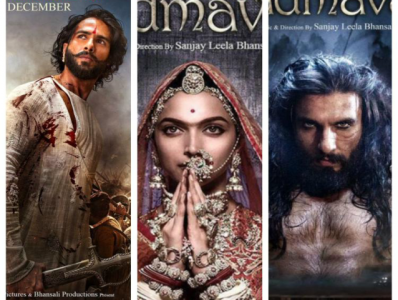 shahid deepika and ranveer nail their padmavati avatars