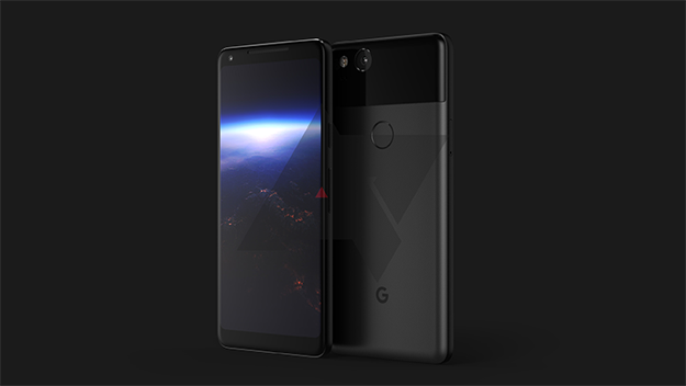 rendition of google pixel 2 photo courtesy android police