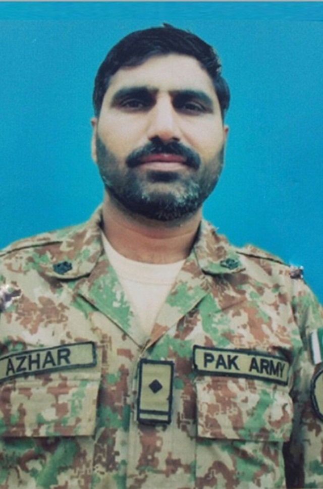 his funeral prayers were offered at the peshawar garrison he will be buried in his native town with full military honours photo ispr