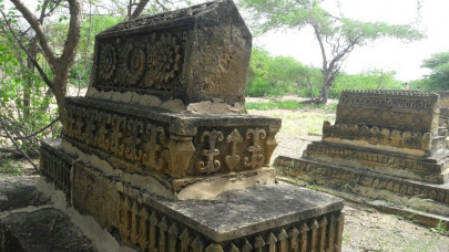 the forgotten graveyard of mor muradi