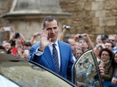 another spanish king s speech in troubled times