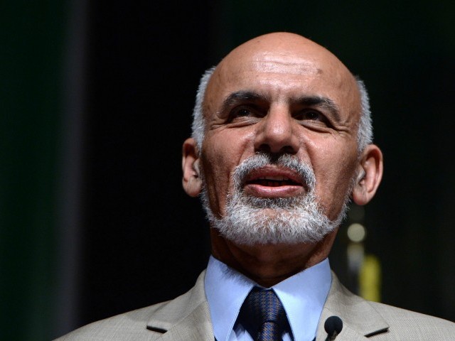 yet the afghan president is bullish that nato troops will be able to pull out within 4 years photo afp