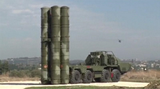 a frame grab taken from footage released by russia 039 s defence ministry november 26 2015 shows a russian s 400 defense missile system deployed at hmeymim airbase in syria photo reuters