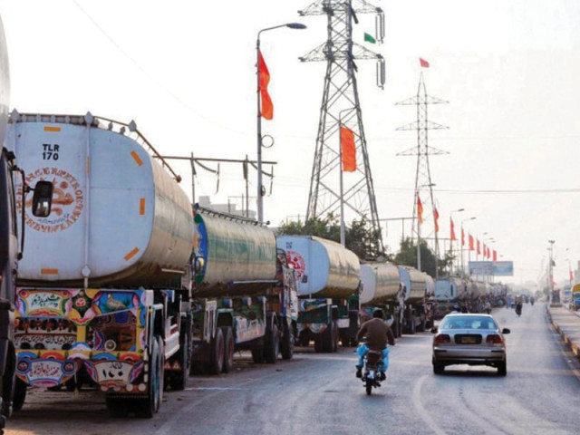 truck was transporting fuel from faisalabad to karachi say police photo file truck was transporting fuel from faisalabad to karachi say police photo file