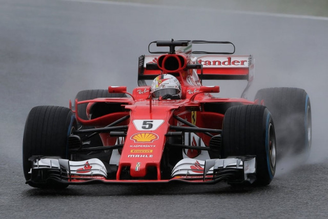 slim title hopes vettel trails hamilton by 34 points for the championship with five of the 20 races left this season photo afp slim title hopes vettel trails hamilton by 34 points for the championship with five of the 20 races left this season photo afp