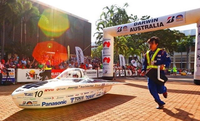 solar cars race in australia photo afp