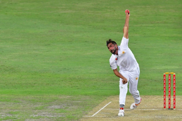 no rest amir had been bowling across all three formats and has been playing a lot of domestic cricket as well ever since his return photo afp no rest amir had been bowling across all three formats and has been playing a lot of domestic cricket as well ever since his return photo afp