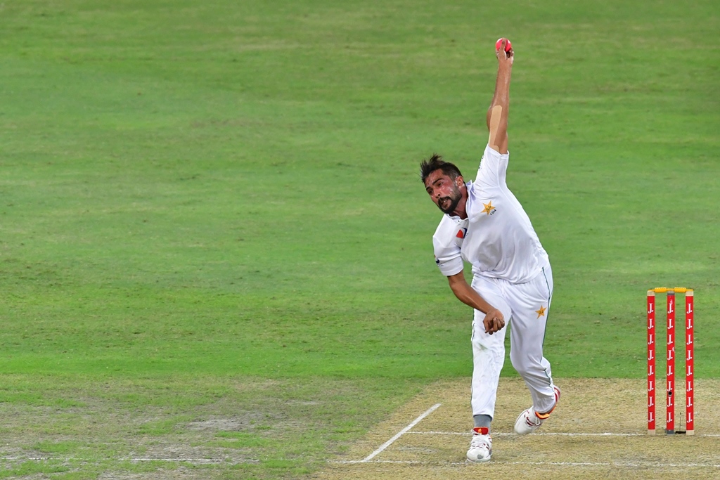 no rest amir had been bowling across all three formats and has been playing a lot of domestic cricket as well ever since his return photo afp