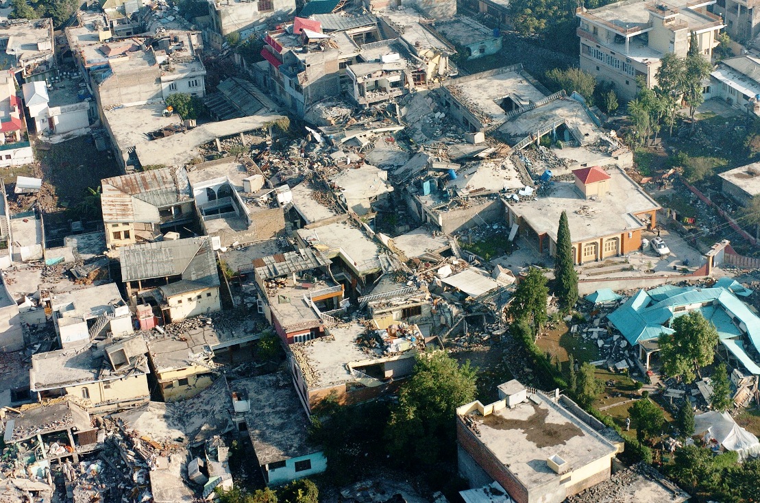 muzaffarabad was the site of the epicentre of the 2005 earthquake photo express file