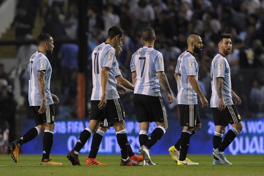 firing blanks despite boasting arguably the world s finest attacking players argentina have scored just 16 goals in 17 games photo afp