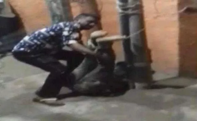 after the video surfaced the police said action would be taken against the attackers photo ndtv after the video surfaced the police said action would be taken against the attackers photo ndtv