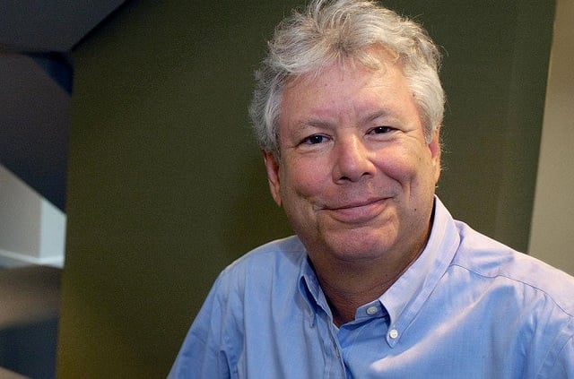 u s economist richard thaler who has won the 2017 nobel economics prize poses in an undated photo provided by the university of chicago booth school of business in chicago illinois u s october 9 2017 university of chicago booth school of business handout via reuters