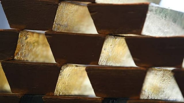 file picture of gold bars photo afp