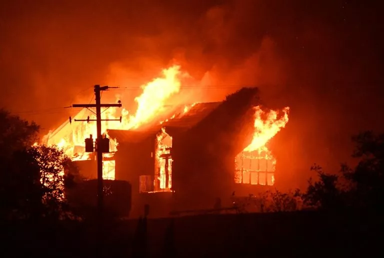 the signorello estate winery burns in california 039 s napa wine region photo afp the signorello estate winery burns in california 039 s napa wine region photo afp