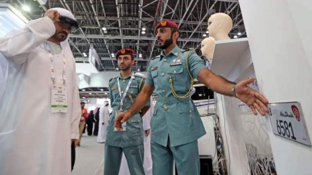 the futuristic tool will also be used on roads to identify and stop illegal vehicles photo courtesy khaleej times the futuristic tool will also be used on roads to identify and stop illegal vehicles photo courtesy khaleej times