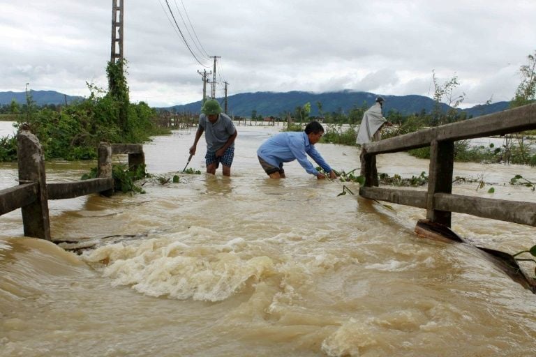 floods and landslides in central and northern vietnam have killed at least 37 people with dozens more missing photo afp