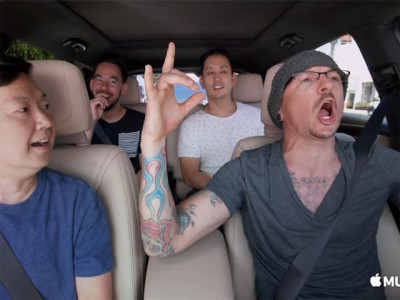 chester bennington in high spirits six days before suicide in carpool karaoke episode chester bennington in high spirits six days before suicide in carpool karaoke episode