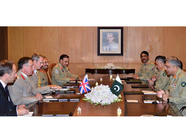 army delegation meets uk military higher ups on friday photo ispr