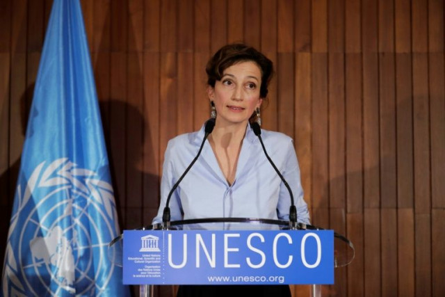 french former culture minister audrey azoulay was elected to head unesco at a time when the un cultural agency is under the cloud of gulf tensions and accusatons of anti israel bias photo online french former culture minister audrey azoulay was elected to head unesco at a time when the un cultural agency is under the cloud of gulf tensions and accusatons of anti israel bias photo online