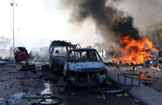 car bombs kill at least 22 in somalia s capital mogadishu