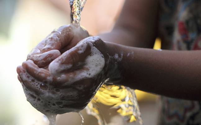 washing hands prevents diarrhoea