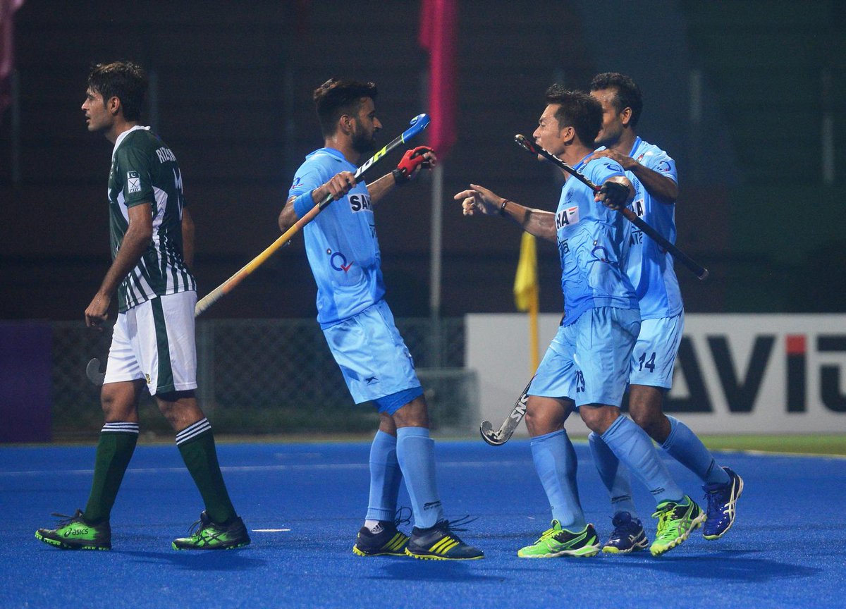 india finish with three wins in as many matches in group a photo courtesy asian hockey federation