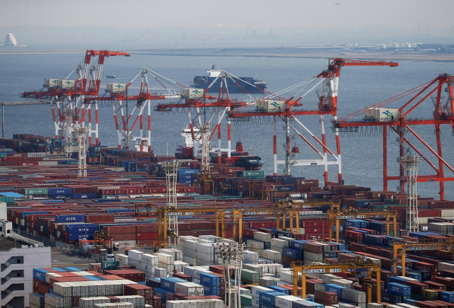 shipping containers are seen at a port in tokyo japan march 22 2017 photo reuters shipping containers are seen at a port in tokyo japan march 22 2017 photo reuters