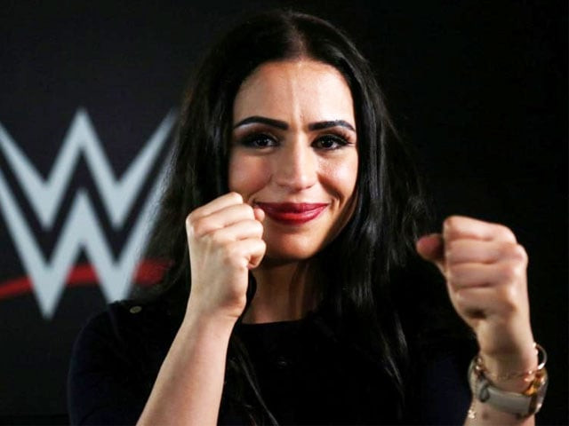 shadia bseiso who was signed by world wrestling entertainment inc as its first female performer from the arab world gestures during an interview with reuters in dubai uae october 15 2017 reuters satish kumar shadia bseiso who was signed by world wrestling entertainment inc as its first female performer from the arab world gestures during an interview with reuters in dubai uae october 15 2017 reuters satish kumar