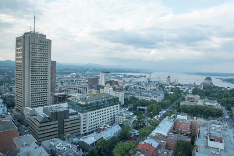 a view of quebec city taken on july 16 2017 photo afp