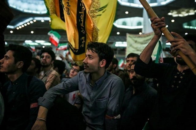 supporters of iranian presidential candidate ebrahim raisi gather during a campaign meeting at the mosalla mosque in tehran iran may 16 2017 photo reuters supporters of iranian presidential candidate ebrahim raisi gather during a campaign meeting at the mosalla mosque in tehran iran may 16 2017 photo reuters