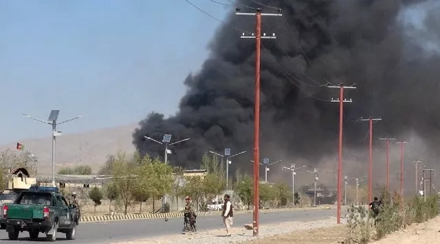 smoke billowed from a police station in gardez the capital of paktia province afghanistan on tuesday after it was attacked photo reuters smoke billowed from a police station in gardez the capital of paktia province afghanistan on tuesday after it was attacked photo reuters