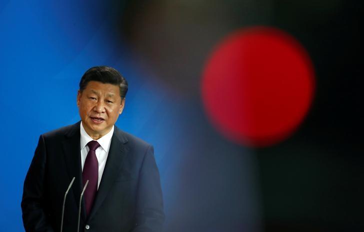 chinese president xi jinping attends a news conference at the chancellery in berlin photo reuters