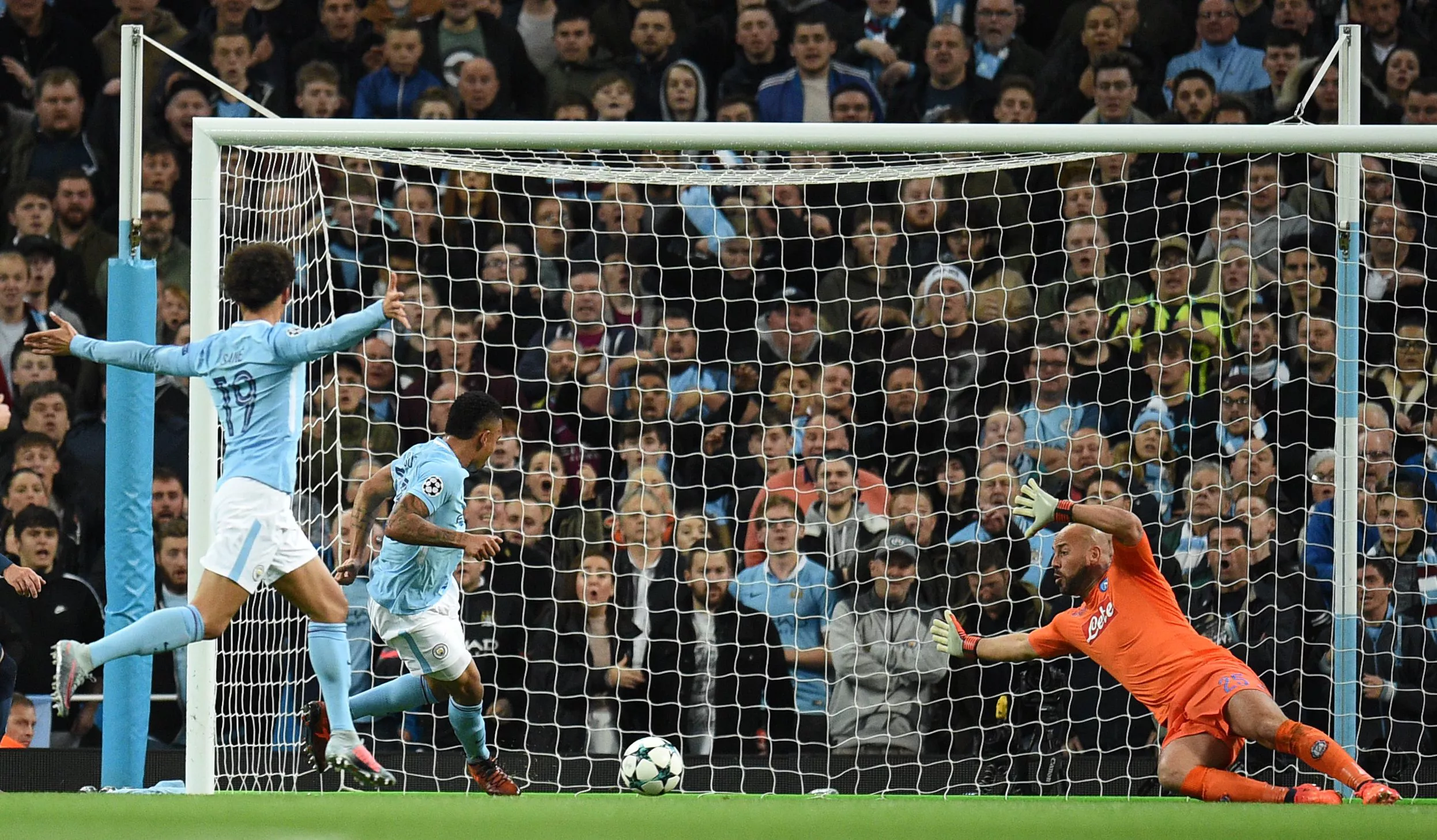 jesus goal early on in the game manchester city s second proved to be the eventual winner in an entertaining game photo afp jesus goal early on in the game manchester city s second proved to be the eventual winner in an entertaining game photo afp